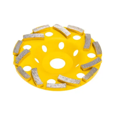 Чашка алмазная шлифовальная, Турбо-сегмент, 125х22,2мм