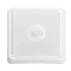 Светильник светодиодный ДБО-20w с датчиком 6500К 1600Лм квадратный белый