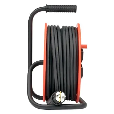 Удлинитель на катушке 'Атлант 2.0' 4 гнезда 40м с заземлением КГ 3x1.5 16А/3.5кВт IP44 PROxima