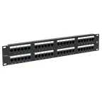 Патч-панель TERACOM PRO 19'Cat.5E 2U неэкранированная UTP 48 портов RJ-45 Dual IDC