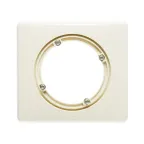 Рамка, однопостовая, IP44 слоновая кость