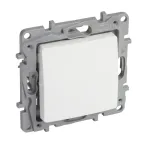 ETIKA Переключатель промежуточный винтовые клеммы 10 A белый