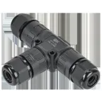                  Коннектор кабельный герметичный WTP-106 3 PIN IP68
               