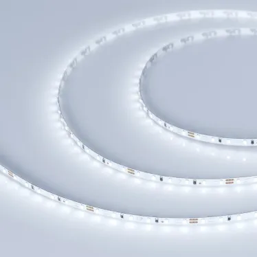 Лента LED MICROLED-5000 24V Cool 8K 4мм (2216, 120 LED/m, LUX) (ARL, 9.6 Вт/м, IP20)
