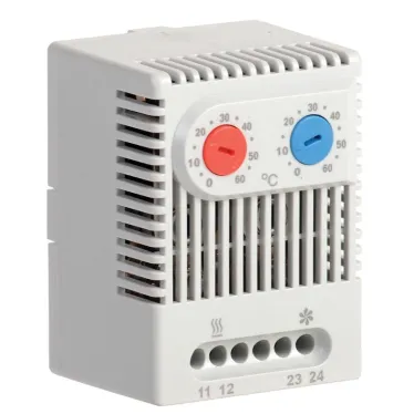 Термостат двухканальный от 0 до +60C NO+NC
