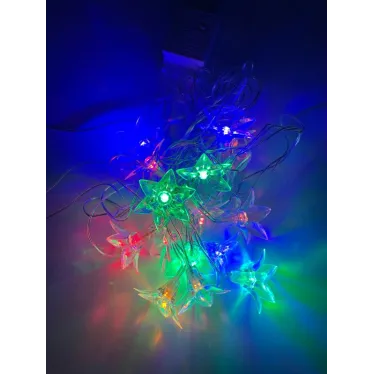 ENIN-3Z Гирлянда LED Нить Цветы 3 м мультиколор, 220V, IP20 (36/864)
