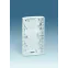 Коробка наружной установки на 1 пост, 89х89х27 mm, S82, белый