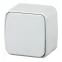 Переключатель, 10A-250В, ОУ, Polo, белый,3-103-01
