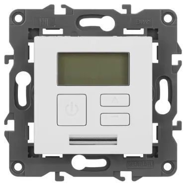 Терморегулятор универс.230В-Imax16А, Эра Elegance, белый, 14-4111-01