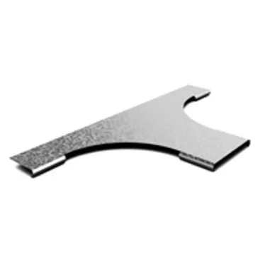 Крышка к ответвителю горизонтальному плавному 100, толщина 0,7 мм, Сендзимир цинк