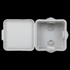 Коробка распаячная КМР-030-036 пылевлагозащитная 4 мембранных ввода (65х65х45) PROxima