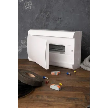 Щит распределительный ЩРН-П-15 ''SlimBox'' белая дверца IP41 PROxima