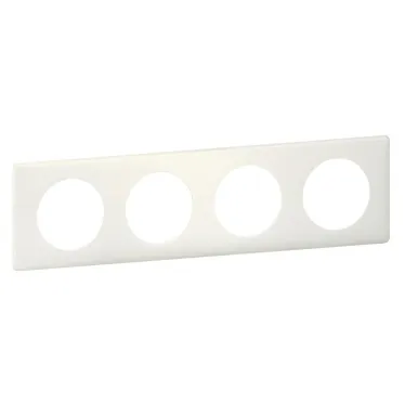 Рамка, четырехпостовая, белая перкаль