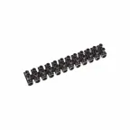 Колодка клеммная винтовая KВ-10 (4-10 кв мм), ток 10 A, РР черный (ЗВИ), REXANT