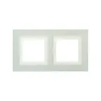 Рамка из натурального стекла, ''Avanti'', светло-зеленая, 4 модуля