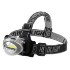 Фонарь налобный, 3 режима, поворотный, сверхлегкий, СОВ