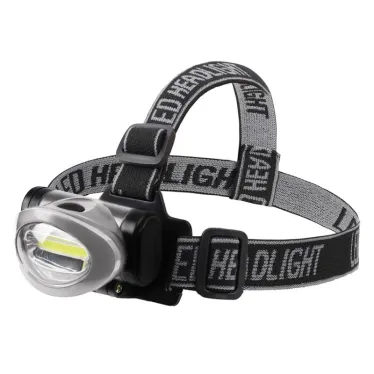 Фонарь налобный, 3 режима, поворотный, сверхлегкий, СОВ