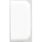 ЭТЮД Розетка наружная без заземления без шторок белая