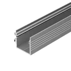 Профиль с экраном ALU-BASE-PW35S-2000 ANOD+FROST AG (металл)