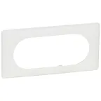 Рамка, 4/5 модулей, белая перкаль