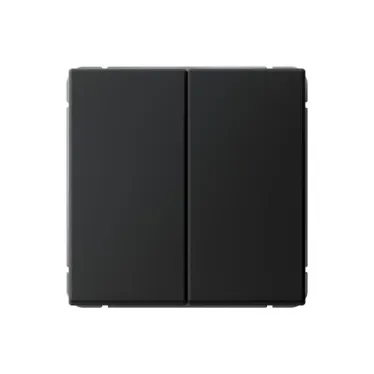 ARTGALLERY 2-клавишный переключатель, сх.6/2, 10АХ, механизм, карбон