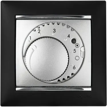 VALENA Термостат для теплых полов алюминий