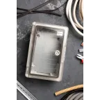 Бокс пластиковый с монтажной платой прозр. дверь 300х200х130 мм IP65 PROxima