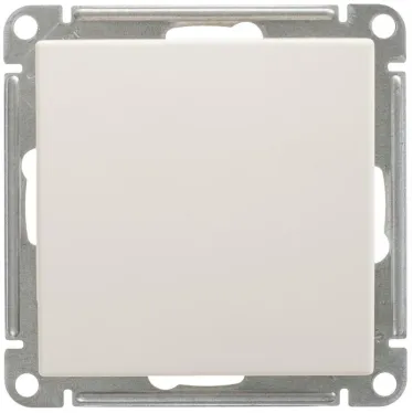 W59 Выключатель одноклавишный, 10АХ, механизм, слоновая кость