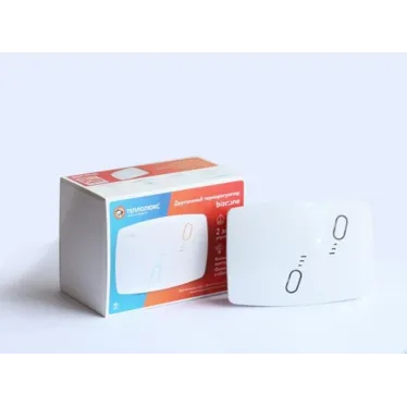 Терморегулятор для теплого пола двухзонный Bizone