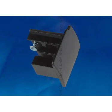 Заглушка торцевая для шинопровода чёрная UFB-C41 BLACK 1POLYBAG