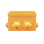 Коробка пластиковая FS с кабельными вводами и клеммниками IP56 150х110х70мм 5р 450V 30A 16мм.кв