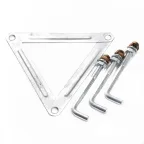 Светильник НТУ-2х60w столб-2м.Е27,IP44,чер.зол. Feron