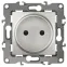 Розетка 2P, 16A-250В, Эра12, перламутр, 12-2105-15