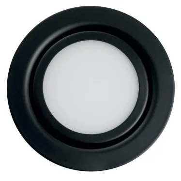 Светильник светодиодный ДВО-3w 4000К 150Лм черный матовый