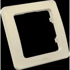 MASTER Рамка на 1 пост, слоновая кость