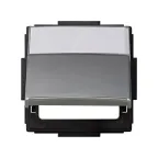 Крышка для розетки, TOP IMPACT, Scudo, алюминий