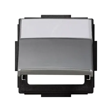 Крышка для розетки, TOP IMPACT, Scudo, алюминий