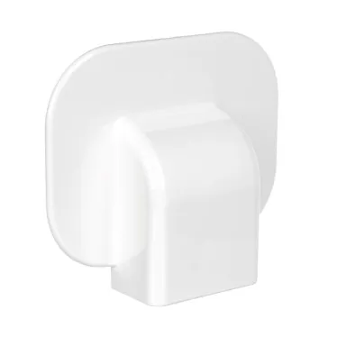 Ввод в стену для короба 90х60мм под углом 90 градусов