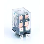 Промежуточное реле 2 контакта с LED индикацией 10А 110В DC ПР-102