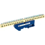 Шина N ноль на DIN-изоляторах ШНИ-8х12-24-Д-С