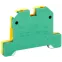 Клемма ЗНИ-4 мм.кв. ЗЕМЛЯ желто-зеленая