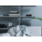 VALENA Розетка с заземлением в рамку белая