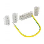 Комплект клеммников SV50 3x KE10.504 + 1x KE10.506 (Al 10-50 / Cu 2,5-35) для сетей уличного освещения EKF