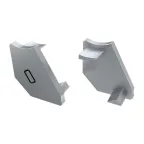 Заглушка для AЛм-V60 серая левая (ARL, пластик)