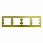 GLOSSA рамка 4-постовая горизонтальная фисташковый