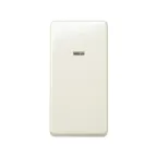 Выключатель двухполюсный с контрольной подсветкой узкий, 16А 250В, S27, сл.кость