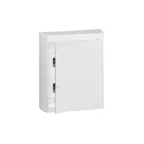 Щит распределительный навесной ЩРн-П-24 (2х12) пластиковый металлическая дверь Nedbox