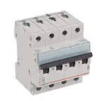 Выключатель автоматический четырехполюсный 6А B TX3 6kA/10kA