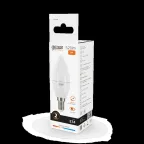 Лампа светодиодная LED 8 Вт 520 лм 3000К свеча теплый E14 AC 220В Elementary Gauss