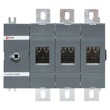Рубильник 1600A 3P без рукоятки управления TwinBlock